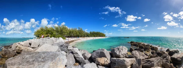 Key west beach panorama — Stock fotografie