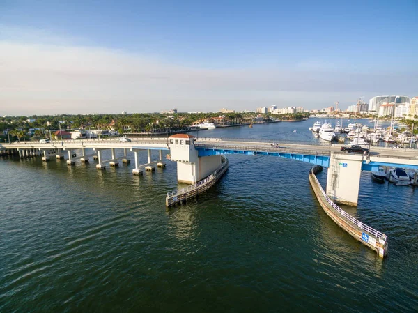 Zugbrücke in Fort Lauderdale — Stockfoto
