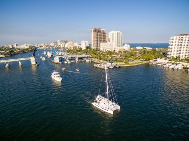 Fort Lauderdale 'de asma köprü