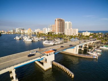 Fort Lauderdale 'de asma köprü