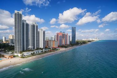 North Miami Beach havadan görünümü