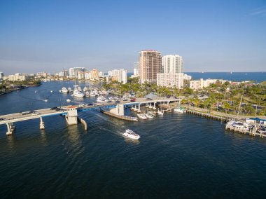 Fort Lauderdale 'de asma köprü