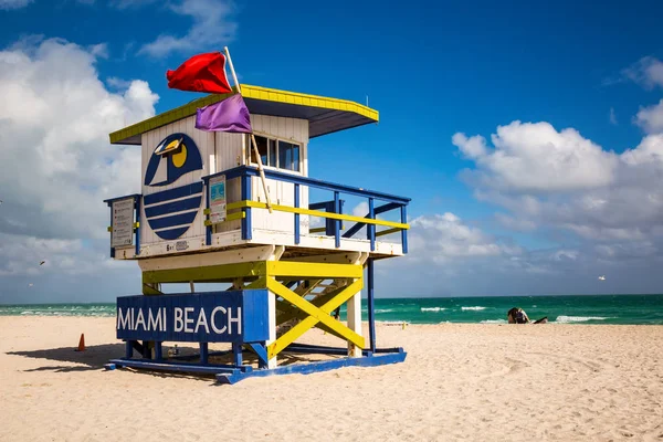 マイアミのサウスビーチ、フロリダ州、アメリカ合衆国 — ストック写真