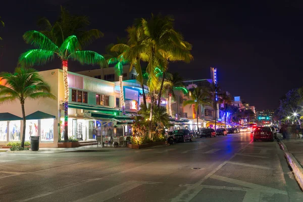 Ocean Drive, Miami — Foto de Stock