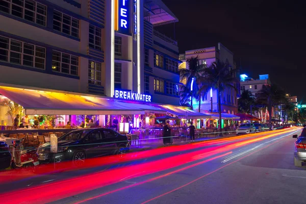 Ocean Drive, Miami — Foto de Stock