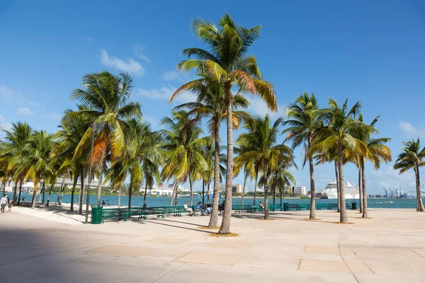 Miami bayfront park — Stock Fotó