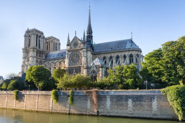 Paris Cathedral.Paris Our Lady. Fransa