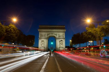 Paris Arc de Triomphe zafer kemer q