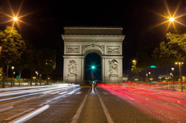 Paris Arc de Triomphe zafer kemer q