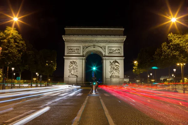Париж Тріумфальної арки Тріумфальна арка q — стокове фото