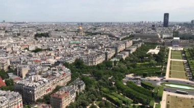 Eyfel Kulesi Tour Eiffel, Paris, Fransa Paris görünümü manzarası