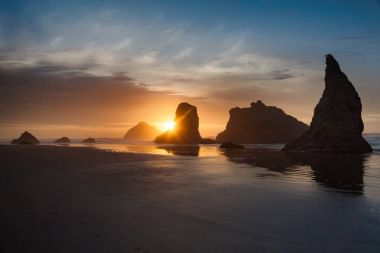 Bandon Beach, Oregon, ABD
