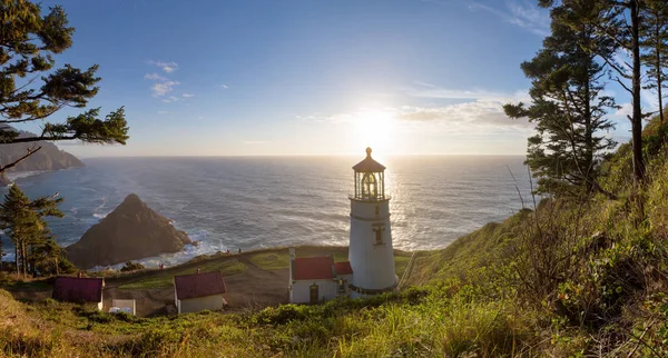Heceta Head Lighthouse, Oregon, EUA — Fotografia de Stock