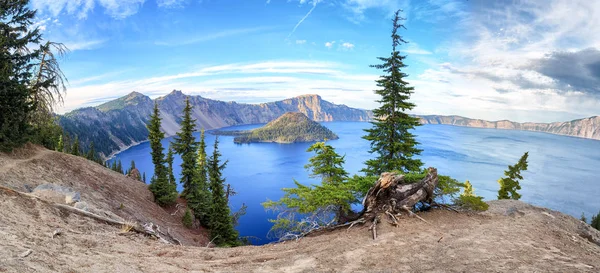 Crater lake park narodowy, oregon, Stany Zjednoczone Ameryki — Zdjęcie stockowe