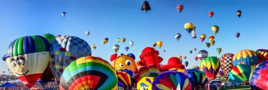 Albuquerque, New Mexico - 06 Ekim 2013: Sıcak Hava Balon Fiesta Albuquerque, New Mexico.