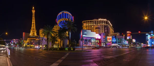 Las Vegas straat 's nachts — Stockfoto