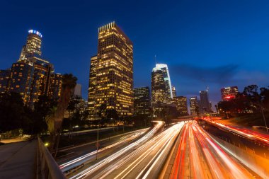 Downtown los angeles, Kaliforniya, ABD skyline