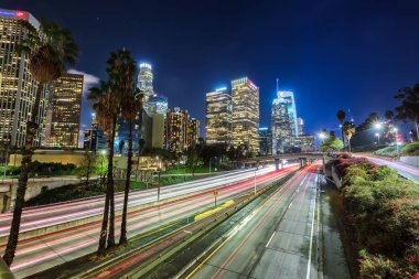 Downtown los angeles, Kaliforniya, ABD skyline