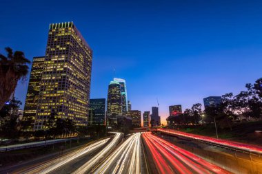 Downtown los angeles, Kaliforniya, ABD skyline