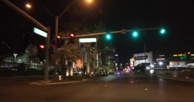Las Vegas Strip gece video