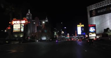 Las Vegas Strip gece video