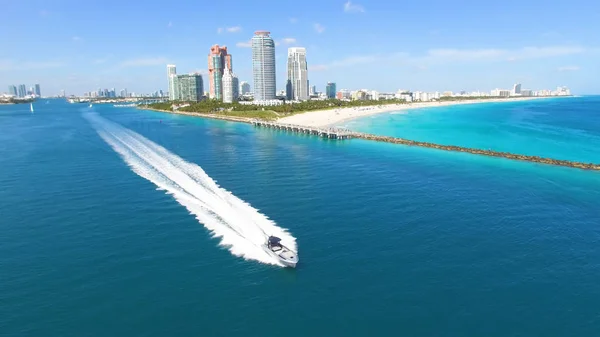 Vista aérea de South Miami Beach — Foto de Stock