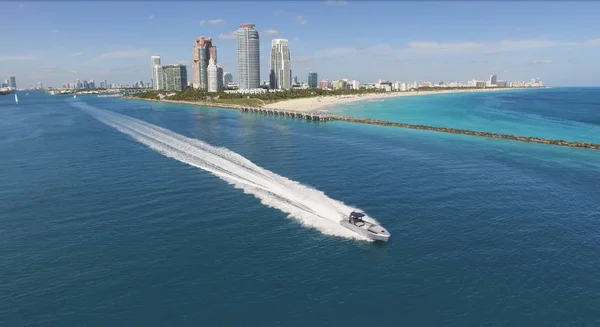 Vista aérea de South Miami Beach — Foto de Stock