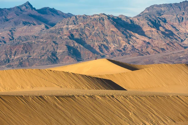 Dunas em Death Valley, Califórnia, EUA — Fotografia de Stock