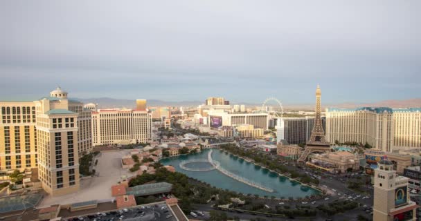 El timelapse de Las Vegas Strip — Vídeo de stock
