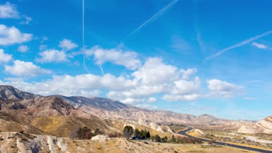 San Bernardino Dağları timelapse kayalarda Mormon