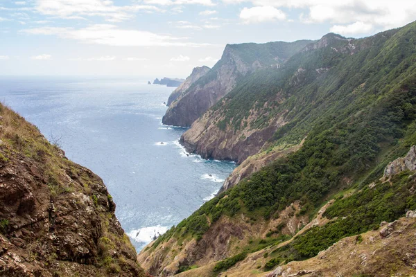 Madeira coastline cliffs Hiking small trail sea