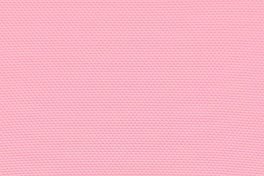 Tekstil malzemesinden açık pembe bir arka plan, yakın plan. Perdelenmiş kumaş arkaplan.