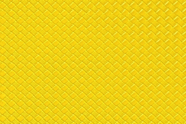 Fundo de couro amarelo brilhante com imitação tecer textura. Dermantine brilhante, estrutura de couro artificial . — Fotografia de Stock