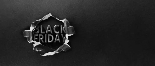 Zurückhaltende Eleganz für den Verkauf am schwarzen Freitag. rechteckiges Banner. Verkaufsplakat vom Black Friday. Design-Home-Page-Schieberegler für Black-Friday-Verkäufe auf rotem Hintergrund. 3D-Illustration — Stockfoto