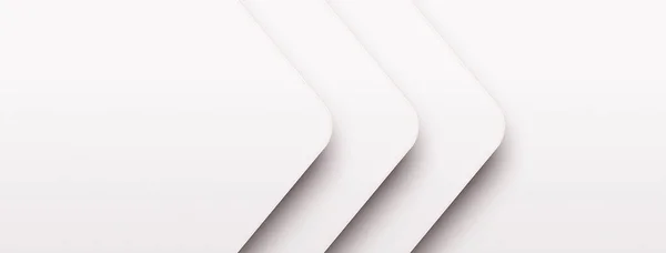 Banner met copyspace. Abstract grijze en witte tech geometrische corporate design achtergrond. Kunst stijl kan worden gebruikt in de omslag ontwerp, boek ontwerp, poster, cd cover, flyer, website achtergronden of reclame — Stockfoto