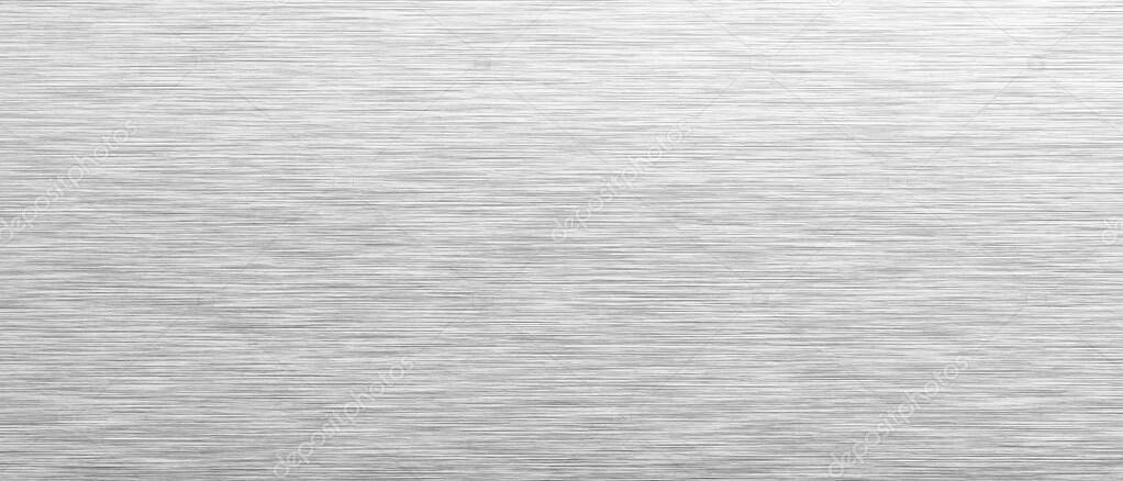Aluminum background. Brushed metal texture or plate. Stainless steel texture close up. 3d illustration