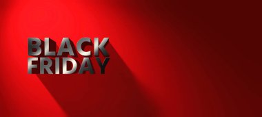 Kara Cuma 'daki satışlar için kısıtlı zarafet afeti. Dikdörtgen