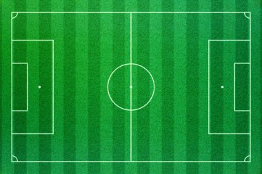 Amerikan futbol sahasının en iyi manzarası. Spor arka planı için yeşil çimen deseni.