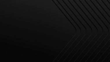 Siyah üçgen şekilli soyut çokgen geometrik pankart.