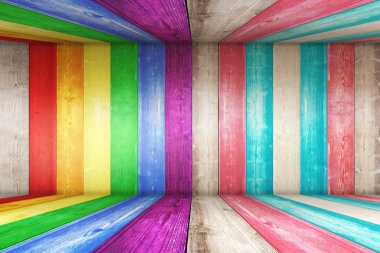 Wood texture background surface with LGBT natural pattern or whi clipart