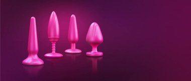 Farklı bdsm oyuncakları - dildo, prostat masaj aleti, vibratör, anal p
