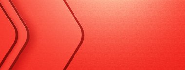 Facebook kırmızı afiş modeli. FB 'nin baş koruması. 3d illüstrasyon.