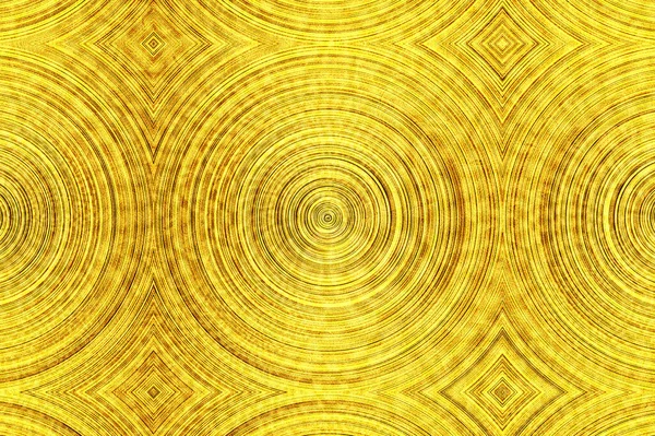 Abstrakt gyllene bakgrund. Gula mosaiken. . Glänsande gula blad guld folie konsistens bakgrund. 3D-illustration. — Stockfoto