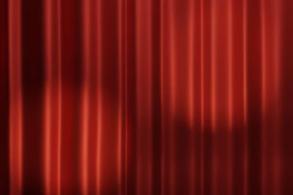 舞台上使用的红幕3Dcg — 图库照片