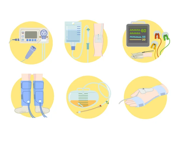 Medical Instrument Illustration Set — Stock Vector