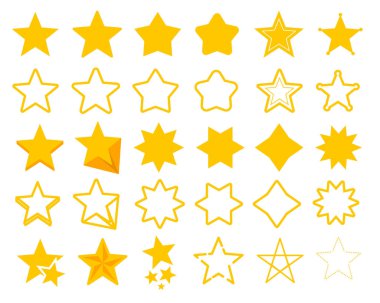 Yıldız simgesi çizimi