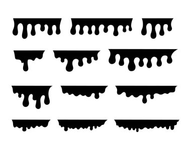 Silüet resimleme seti / vektörü asılıyor