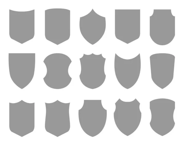 Emblem Silhouette Set Vector — 스톡 벡터