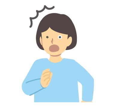  Açık mavi giyinmiş / şaşırmış kız