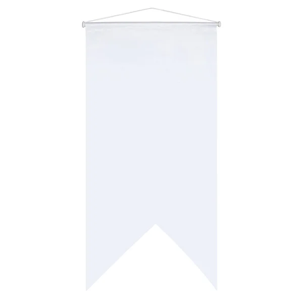 Beyaz Arka Planı Ablonu Beyaz Gereki Flama Bayraklar Sembol Model — Stok fotoğraf